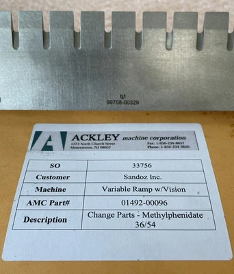 NEW Ackley Machine 99708-00329