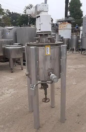 Tank, 45 Gallon, 304 S/st, Jkt, Agit, FT/CB #S744703