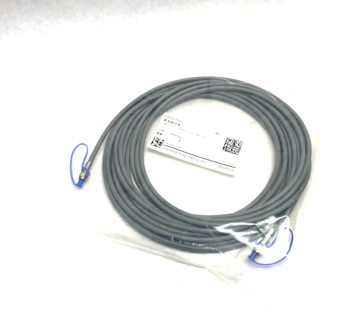 NEW INDUSTRIAL FIBER OPTICS PATCHCORD F/O SERCOS GHTT4001 7.5M