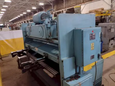 8' x 1/4" MASTER-FAB MODEL #SSB250-8 HYDRAULIC SHEAR: STOCK #18844