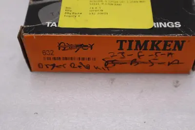 NEW Timken 632 Tapered Roller Bearing Race Cup STK L245CC
