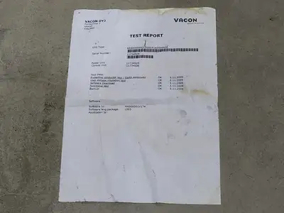 USED VACON NXS00056A2L0SSSA1A2000000