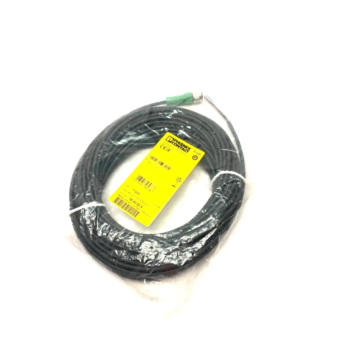NEW PHOENIX CONTACT SINGLE ENDED CORDSET M12 4-POS.