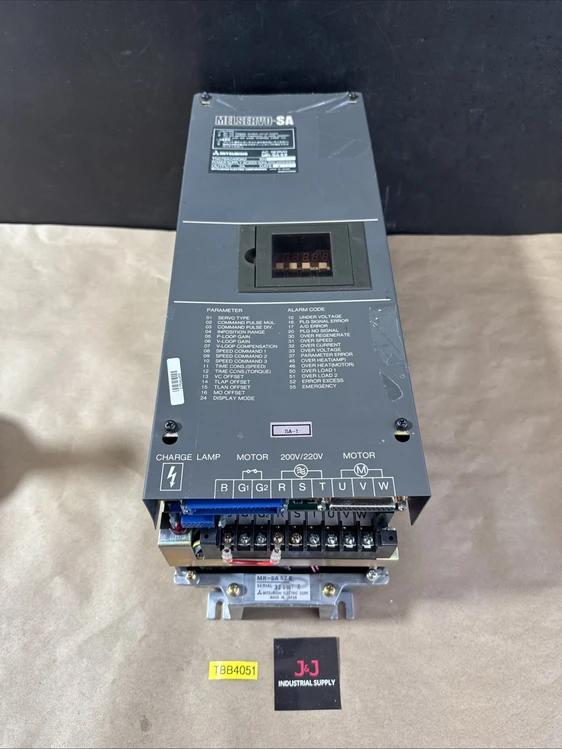 Used Mitsubishi Electric MR-SA52R Variable Speed Drives Indiana US | J&J Industrial Supply #524093