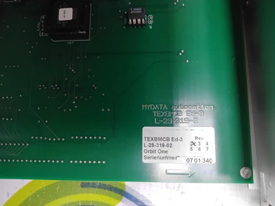 USED MYDATA AUTOMATION L-29-319-02