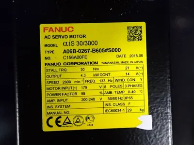 USED 2015 FANUC A06B0267B605