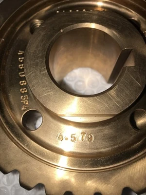 *New Worm Gear 458D885P4  4.579 Mfr.33670 Brass #