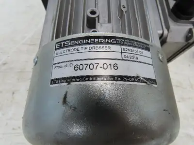 Copperhead ETS Engineering E2N Robot Welding Electrode Tip Dresser 2Hp 480V 3PH