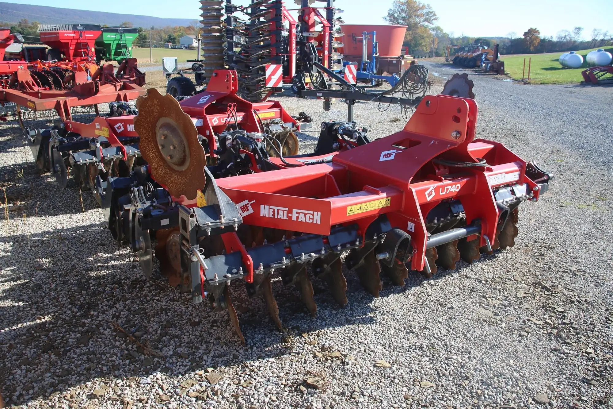 Used 2021 METAL-FACH U740 Tandem Discs Pennsylvania US | Zimmerman Farm Service #1410005
