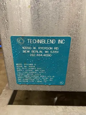 USED 2016 TECHNIBLEND, INC. – PROMACH PROCARB 15