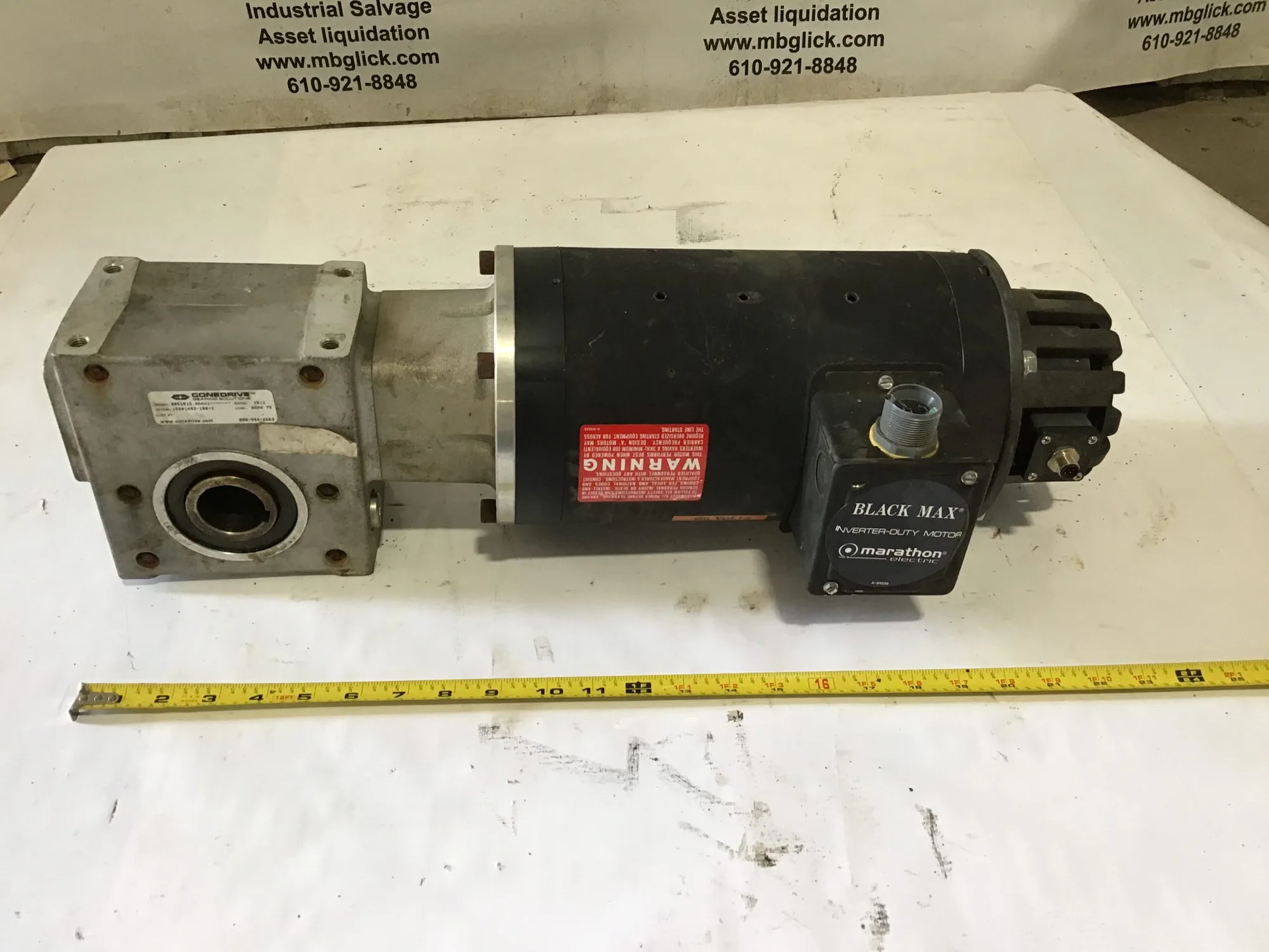 Marathon Electric V 143THTR5326DA 3 Phase Inverter AC Induction Motor