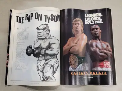 USED BOXING ILLUSTRATED DECEMBER 1988