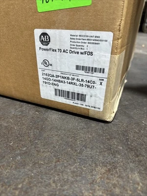NEW Allen-Bradley 2162QA-2P1NKB-3F-5LR-14C0-14GD-14HBA3-14RXL-35-79UT-751D-ENG