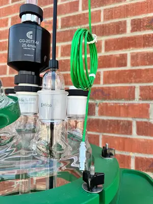 New | in-Stock 2020 CHEMGLASS 50 LITER JACKETED GLASS REACTOR W/ ZERO DEAD SPACE DRAIN VALVE MFG 20 Reactors California US | Equipment Lab #1266141