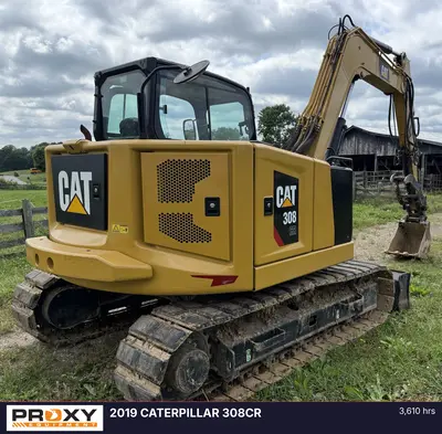 Used 2019 CATERPILLAR 308CR Crawler Excavators Kentucky US | Proxy Equipment #1388860