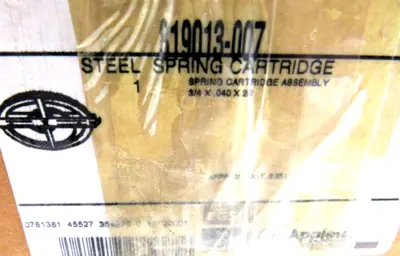 NEW APPLETON 819013-007 STEEL SPRING CARTRIDGE 819013007