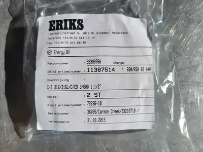 1 1/2" Type SRI Spiral Wound Gasket