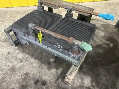 HERTWICH ENGINEERING MODEL #HE-300-30/A SWARF PUCK BRIQUETTER PRESS MACHINE: STOCK #23345