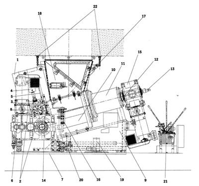 HF TSR DSE-330 Twin Screw Rubber Dump Extruder