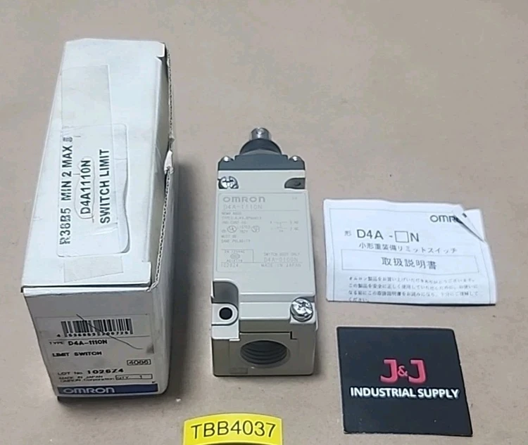 New | in-Stock Omron D4A-1110N Relays & Switches Indiana US | J&J Industrial Supply #532704