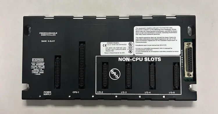 Used GE FANUC IC693CHS397L Industrial Controls | Surplus Asset Holdings #1221051