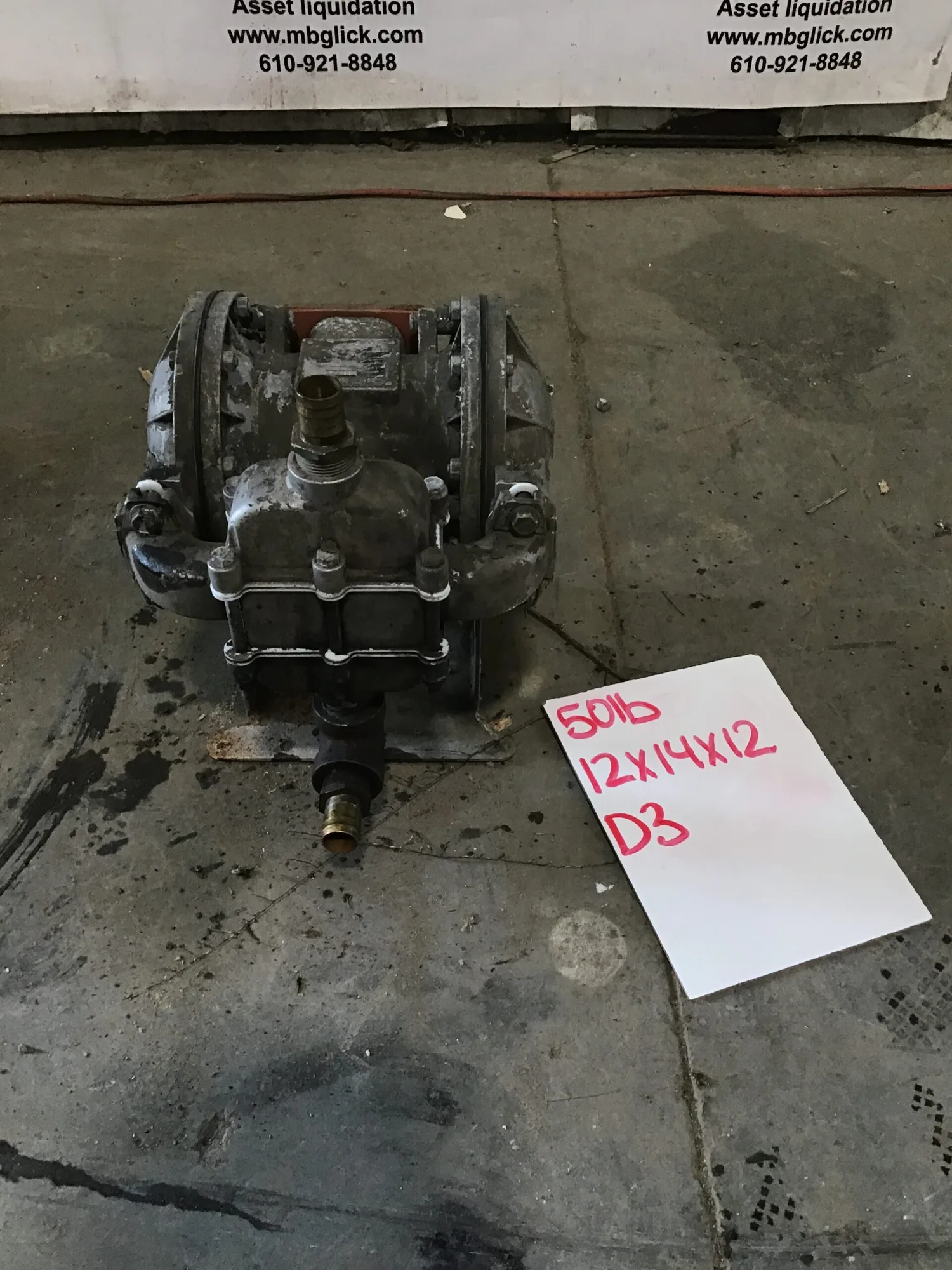 SandPiper Air Powered Double Diaphragm Pump SB1-A