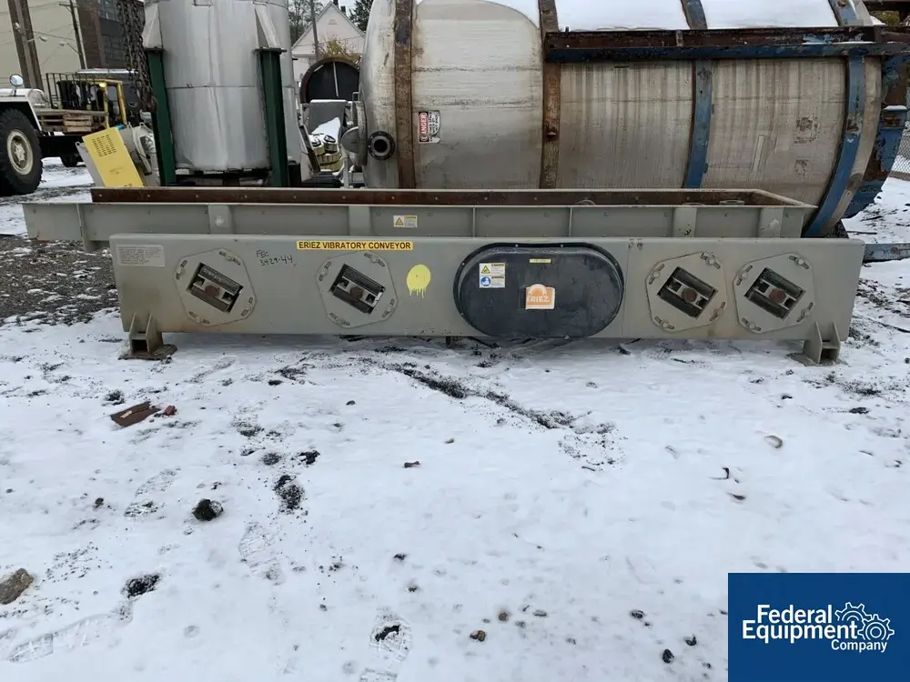 USED Eriez 30" Eriez Vibrating Conveyor, Model HVF30, C/S