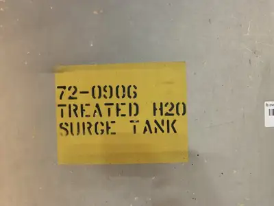 Stainless Steel Tank w/ Two 7-1/2 hp Pumps