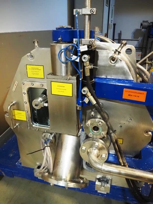 Krettek ProCent P 63 B Pilot horizontal peeler centrifuge, 316L SS.