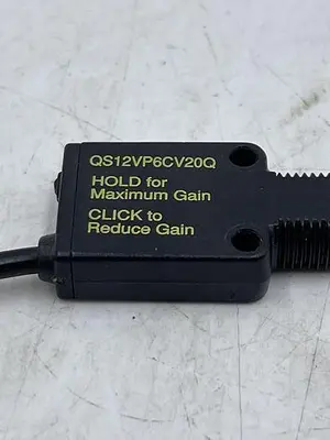 Used BANNER BANNER QS12VP6CV20Q Sensors | ND Industrial Surplus #1213644