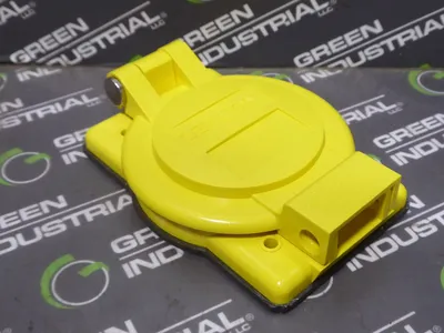 Leviton WP2-YL 2.24" 1-Gang Yellow Weatherproof Outlet Cover New NIB