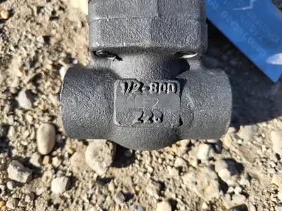1/2" Class 800 Gate Valve API 602