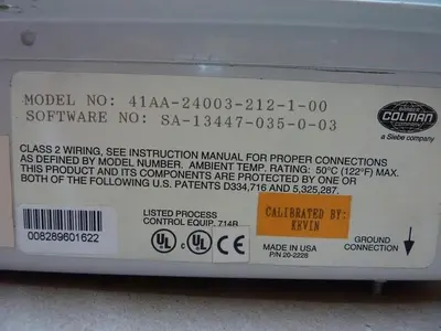 USED BARBER COLMAN 41AA-24003-212-1-00