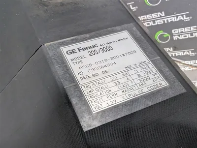 GE FANUC A06B-0318-B001#7008 AC Servo Motor 20S/3000 Used