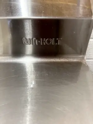 Winholt 16 Ga. Stainless Steel Table 72Wx30Dx33H w/ 7" B-Splash & SS Undershelf