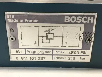 USED BOSCH 0 811 101 257