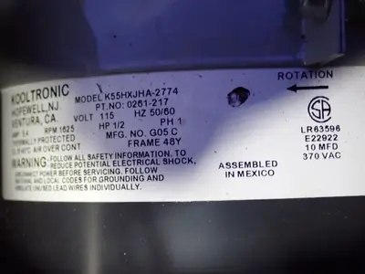 USED KOOLTRONIC K55HXJHA2774