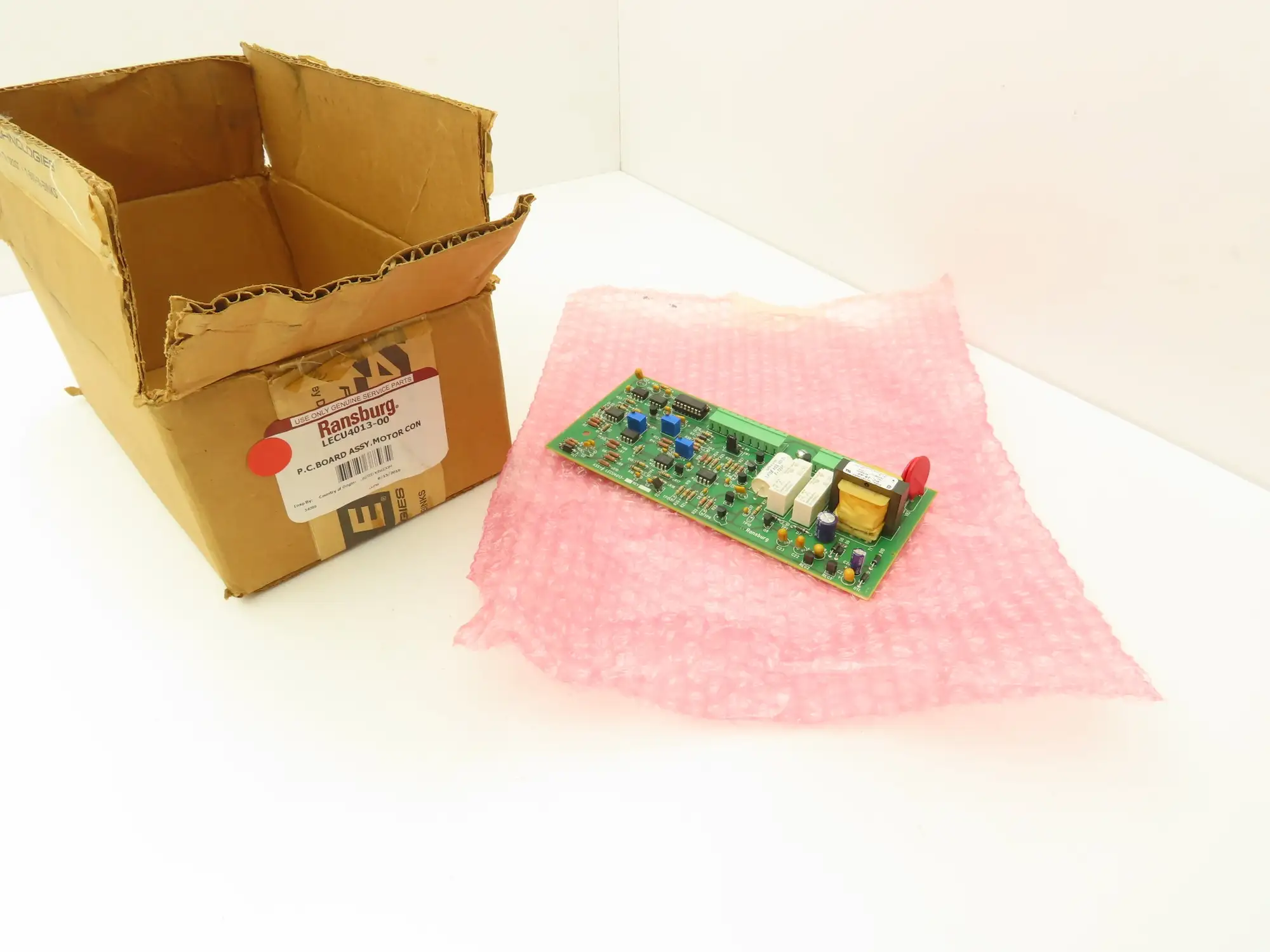 Ransburg LECU4013-00 PCB Circuit Board Motor Control Assy