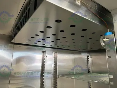 USED MCCALL 1-1045C DOUBLE DOOR STAINLESS STEEL REFRIGERATOR 49 CU, FT., 115V