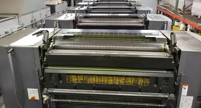 2007 Heidelberg CD 102-Five Color +Aqueous Coating