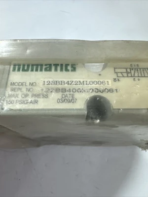 NEW Numatics 123bb4z2ml00061
