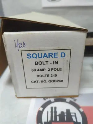 USED SQUARE D QOB260