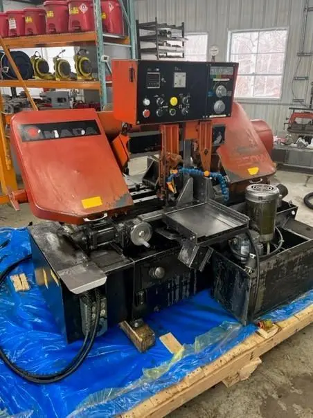 Used 1995 AMADA HA250W Horizontal Band Saws Illinois US | BLUMBERG MACHINERY COMPANY #396398