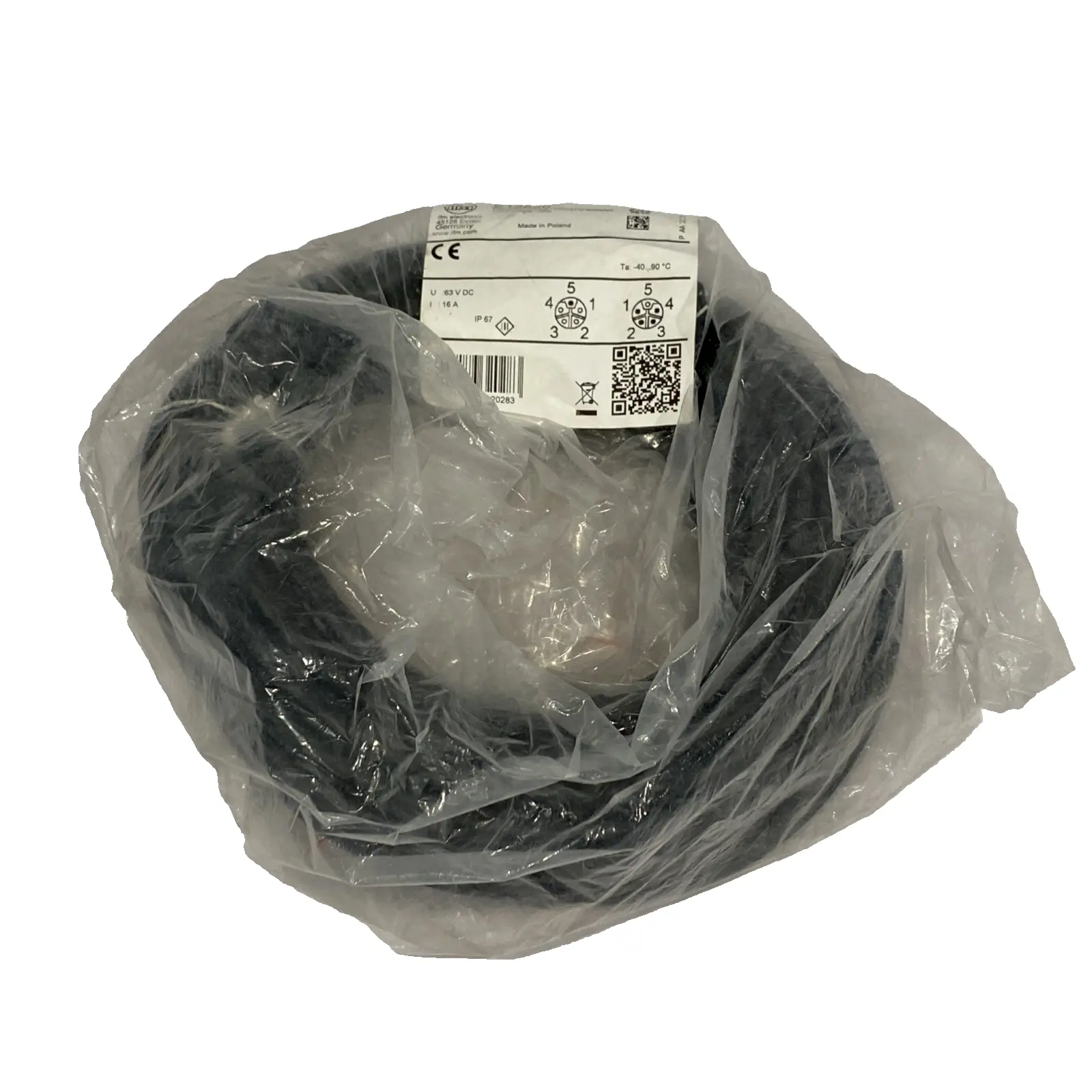 NEW IFM CONNECTION CABLE VDOGX050MSS0010H05STGH005MSS