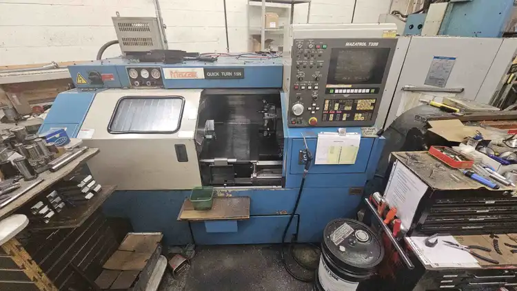 Used 1993 MAZAK QUICK TURN 15N CNC Lathes Ontario CA | Avo's Machinery Equipment Inc. #1093155