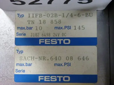 USED FESTO IFB8-02