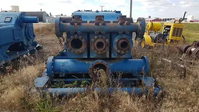 USED CONTINENTAL EMSCO F1000 TRIPLEX MUD PUMP