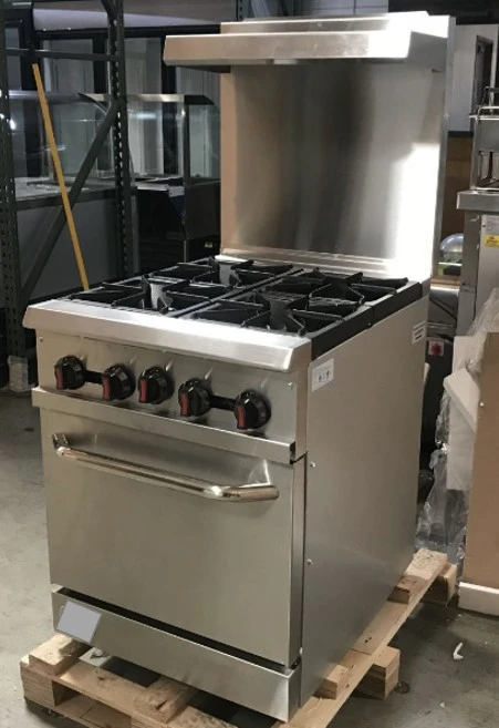 171-0089 24” 4 Burner Range & Oven