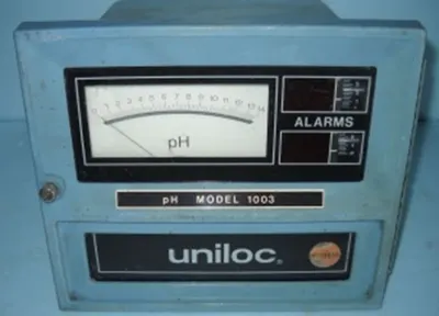 QTY. 1. UNILOC PH METER PH MODEL 1003 0-14....