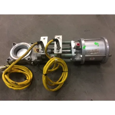 Used 3" Wey Stainless Steel Knife Gate Valve